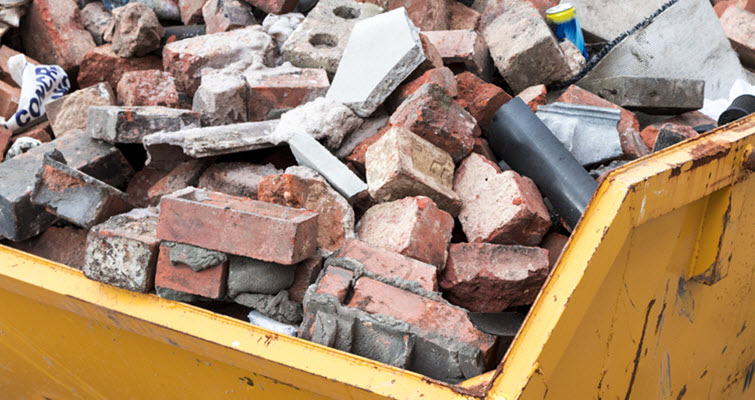 Construction-Waste-Inside-Dumpster